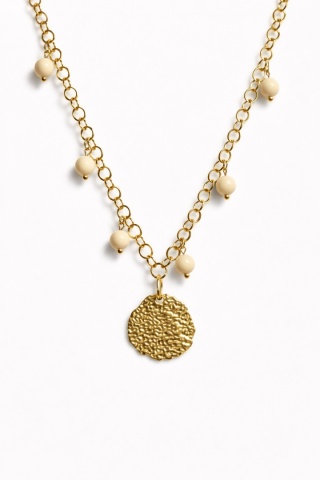 Naszyjnik Glam, Rolo, Kamień Rzeczny