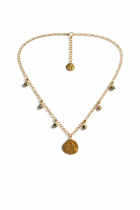 Naszyjnik Glam, Rolo, Kamień Rzeczny