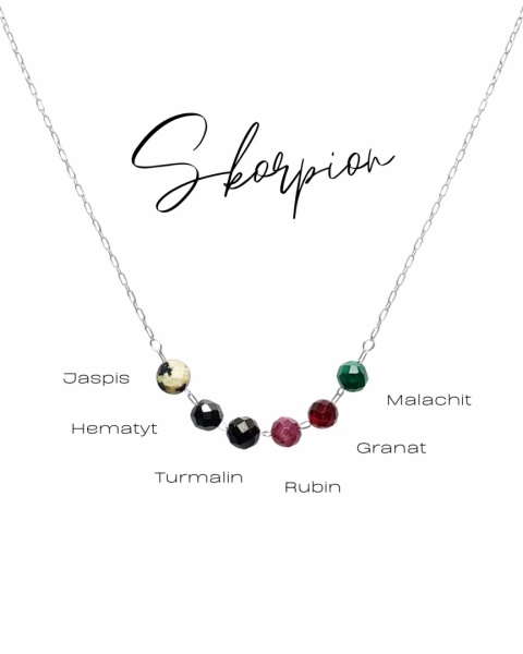 Naszyjnik Glam, Skorpion