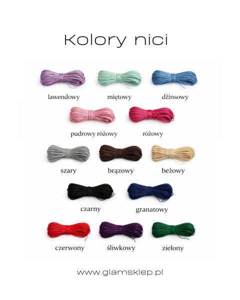 Naszyjnik Glam, Simply z blaszką mosiężną i Turmalinem