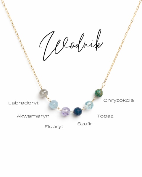 Naszyjnik Glam, Wodnik